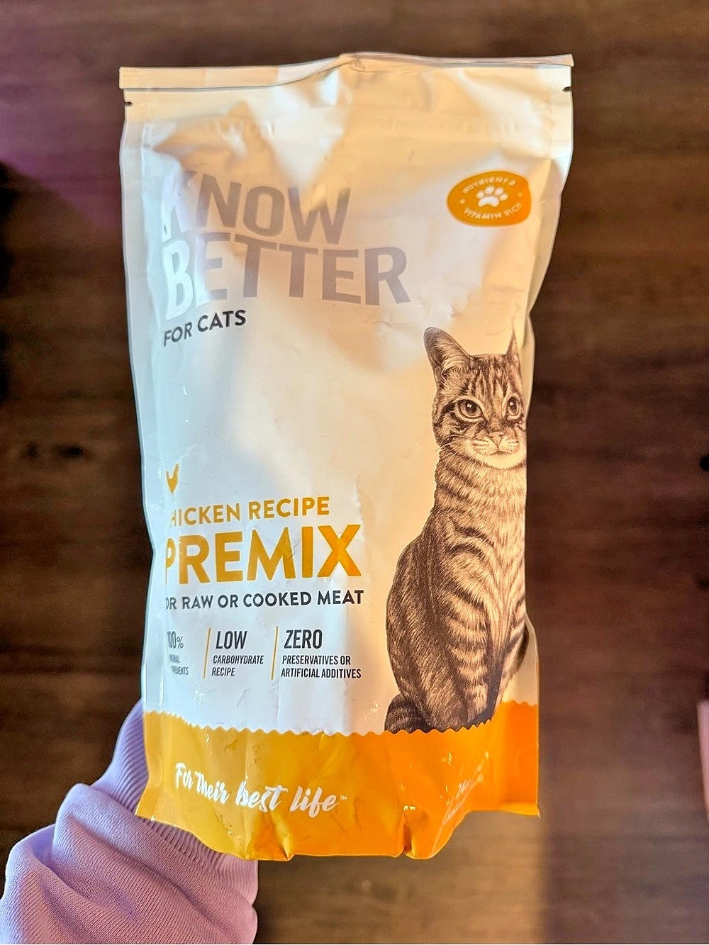 Know Better Chicken Recipe Premix Cat Food Premix Chicken Recipe NWT Sealed
